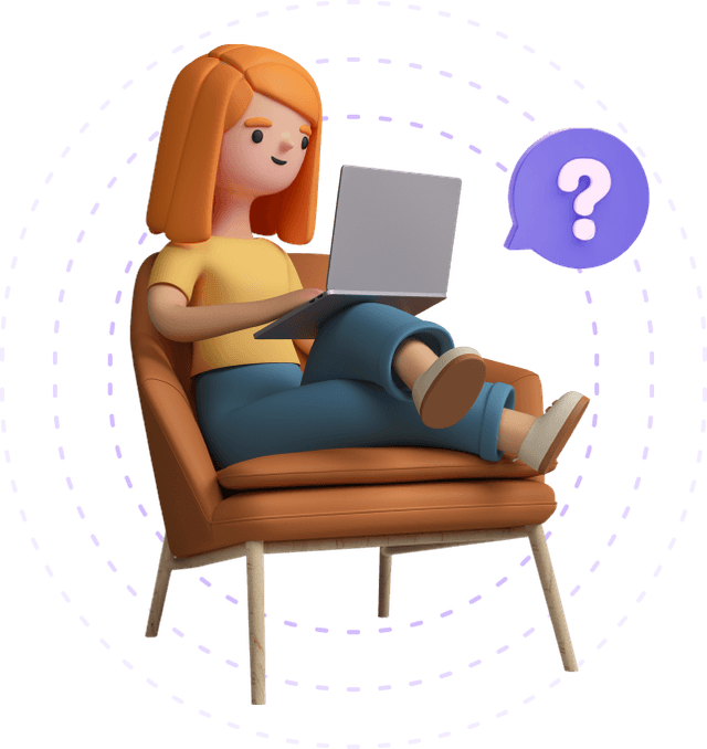 Person browsing leak results on laptop